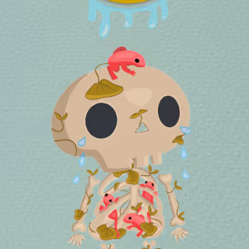 Sad Bones by PippyTheRobot x Reddit Collectible Avatars