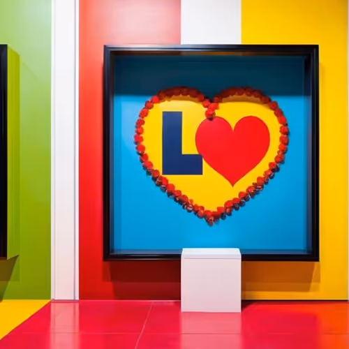All My Pop Art: Viberance of Anchored Colors - A Pop Art Mesh of Collectable Assets