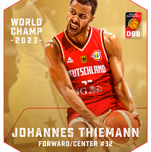 Special - Johannes Thiemann - 2023 - World Champion - Men's National Team - 2023