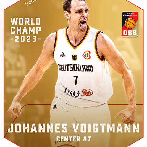 Special - Johannes Voigtmann - 2023 - World Champion - Men's National Team - 2023