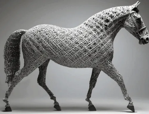 Turing Pattern horse