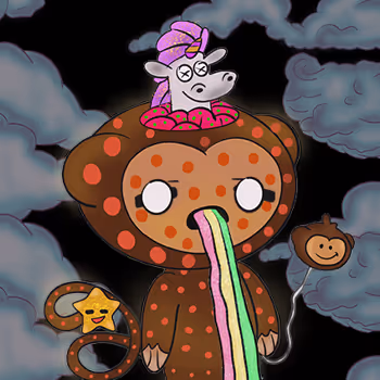 Magic Monkey by BrownOnionGamer x Reddit Collectible Avatars