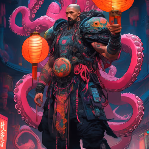 CyberPunk OctoMan