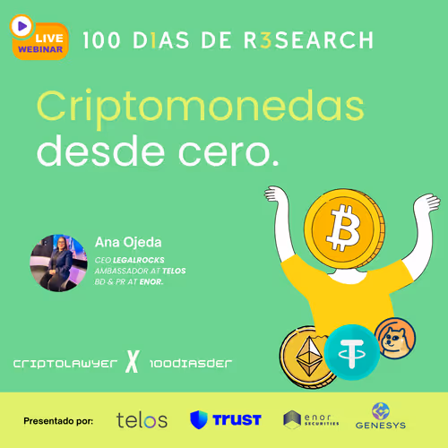 Criptomonedas desde 0 junto a Criptolawyer
