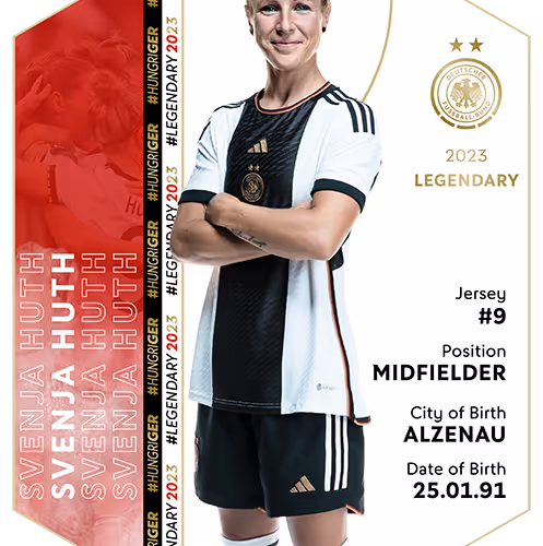 Legendary - Svenja Huth - Women's WC 2023 - 2023 Squad - Women's National Team - 2023