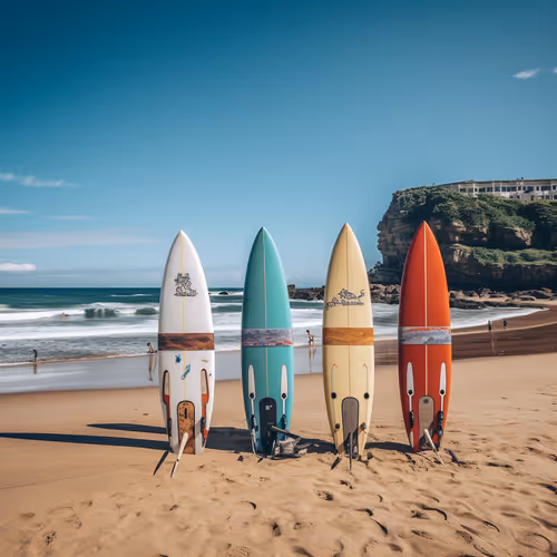 Crypto Surfboards in Biarritz