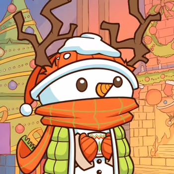 Cozy Snowman by BaldTuesdays x Reddit Collectible Avatars