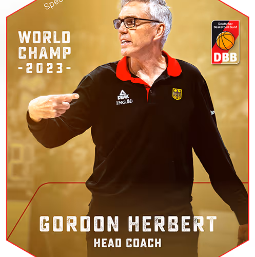 Special - Gordon Herbert - 2023 - World Champion - Men's National Team - 2023