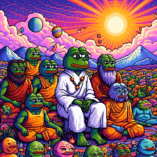 PEPE 6 Unique Pixel Buddah
