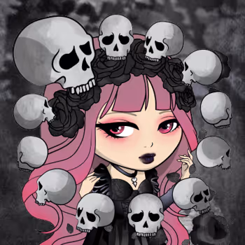 Nyxi by wispywi11ow x Reddit Collectible Avatars