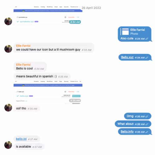 The Birth of Bello