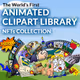 Worlds First Cartoon Clipart Library