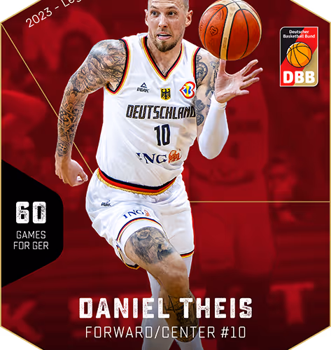 Legendary - Daniel Theis - World Cup 2023 - 2023 Squad - Men's National Team - 2023