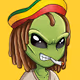 alien bob marley