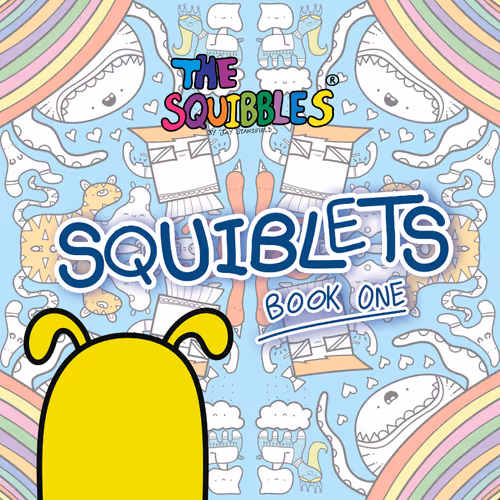 Squiblets Colouring Pages