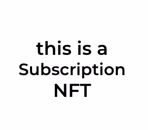 this is a Subscription NFT V2