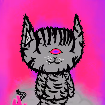 Void Kitty by BaggedMilk x Reddit Collectible Avatars