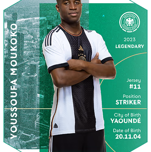 Legendary - Youssoufa Moukoko - U21 2023 - 2023 Squad - Men's Under 21s - 2023