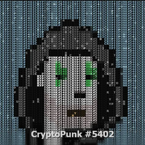Ascii Art CryptoPunks