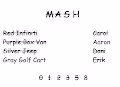 MASH (for Fortune Telling)
