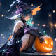 HAKURO at Halloween