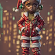 Christmas Hip Hop Chibi