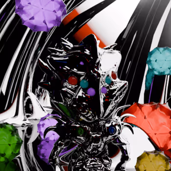 Omega Tech "Eon" by Zack Aqua RCA's x Reddit Collectible Avatars