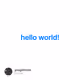 hello world!