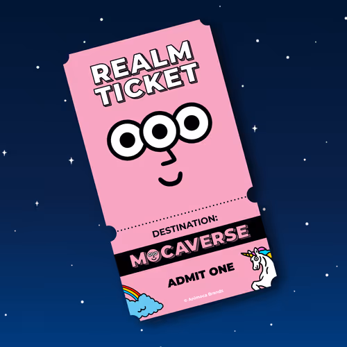 Mocaverse Realm Ticket