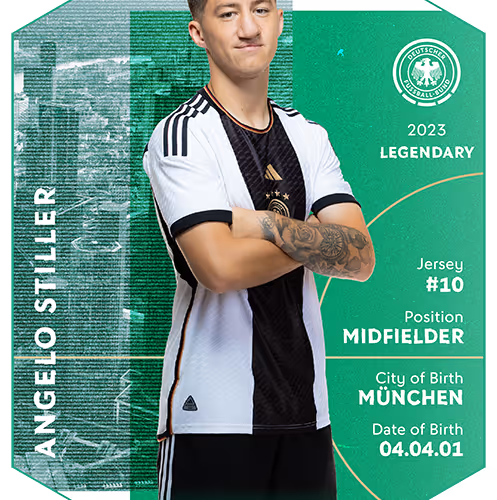 Legendary - Angelo Stiller - U21 2023 - 2023 Squad - Men's Under 21s - 2023