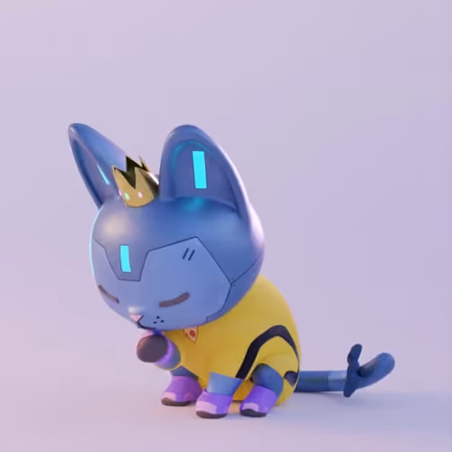 sad cat
