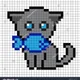 cat pixel