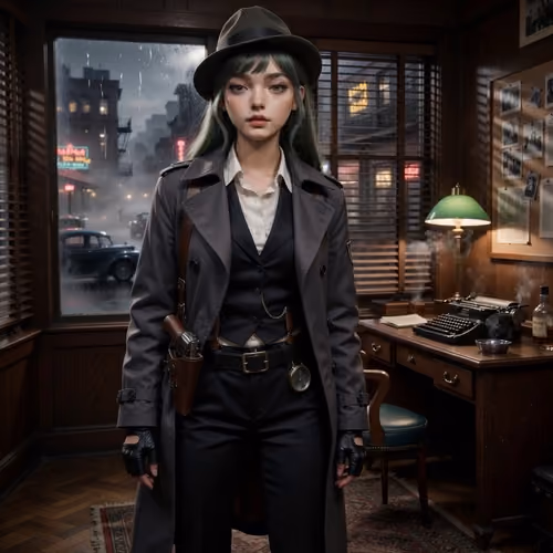 Detective From the Book