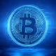 BLUE BITCOIN