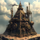 Steampunk Pyramid Art