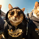 Cat Sunglass Gangster