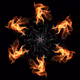 spinning fire