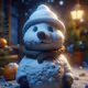 Cute snowman