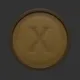 Coin Letter X