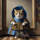 Cat by Vermeer