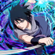Shadow's Resolve: A Sasuke Uchiha NFT